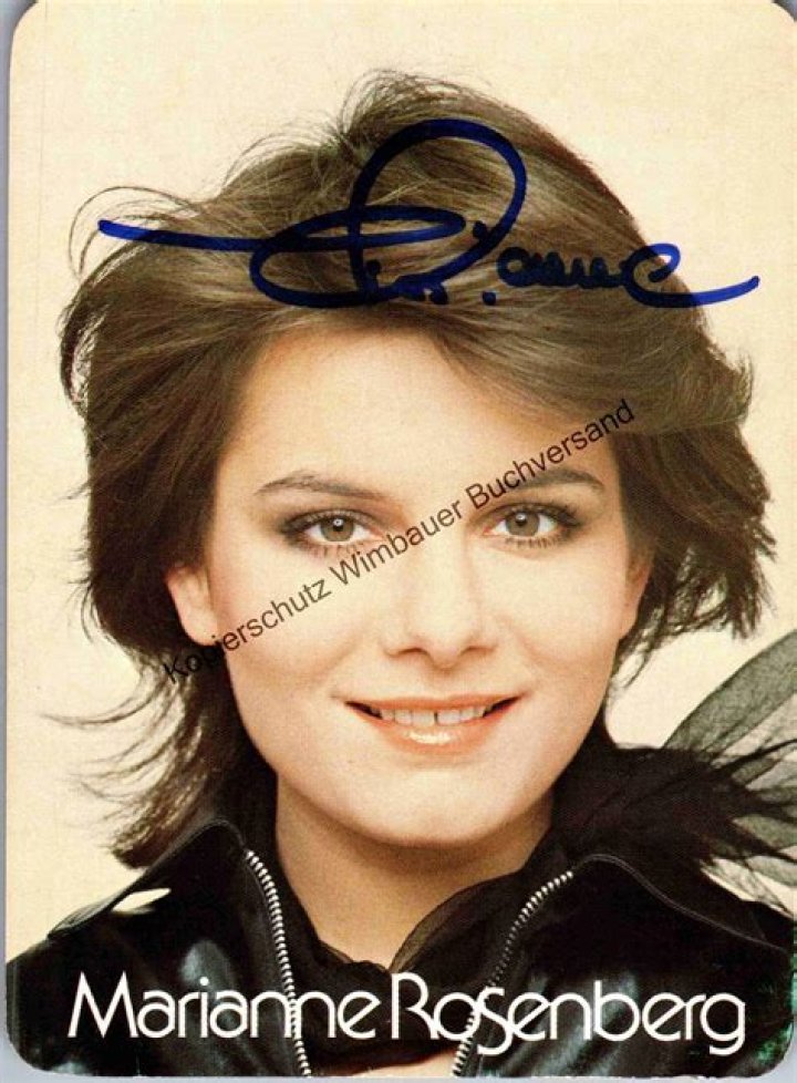 Marianne Rosenberg Fortune