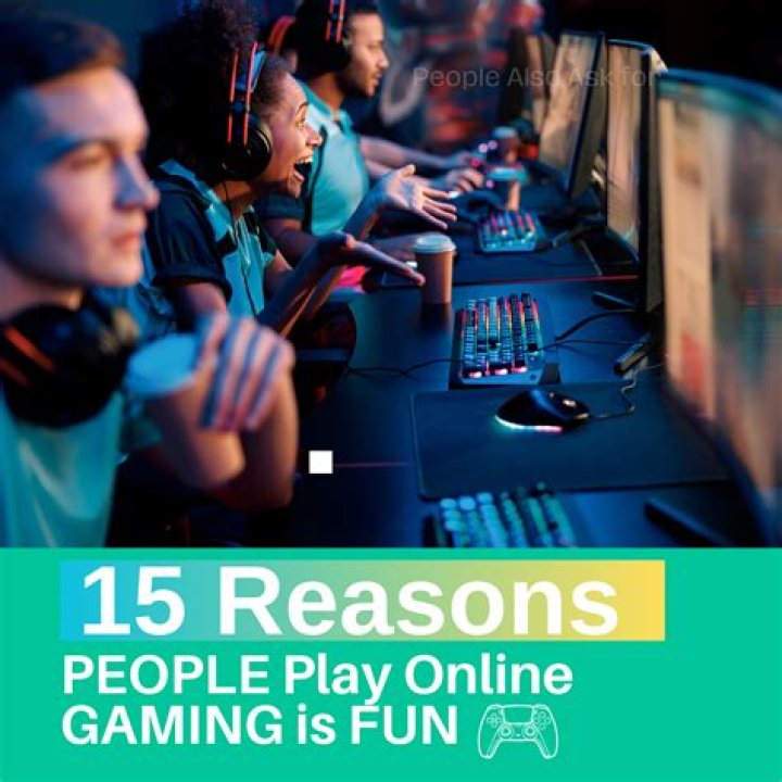 Reasons People Play Online Games