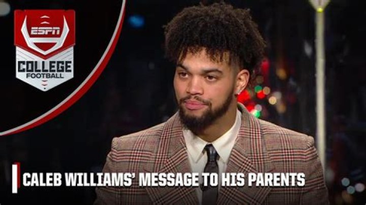 Where Is Caleb Williams From? His Parents, High School & Dating Life